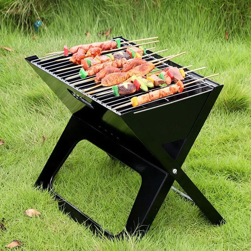 X Shaped Folding BBQ Grill, Stainless Steel Outdoor Camping Picnic Barbecue Grill, Outdoor Charcoal BBQ Grill, Mini Camping Barbecue Rack, Bonfire Grill Stove, Household Charcoal Barbecue Rack, BBQ Large Barbecue Stove X Shaped Folding BBQ Grill, Stainless Steel Outdoor Camping Picnic Barbecue Grill, Outdoor Charcoal BBQ Grill, Mini Camping Barbecue Rack, Bonfire Grill Stove, Household Charcoal Barbecue Rack, BBQ Large Barbecue Stove
